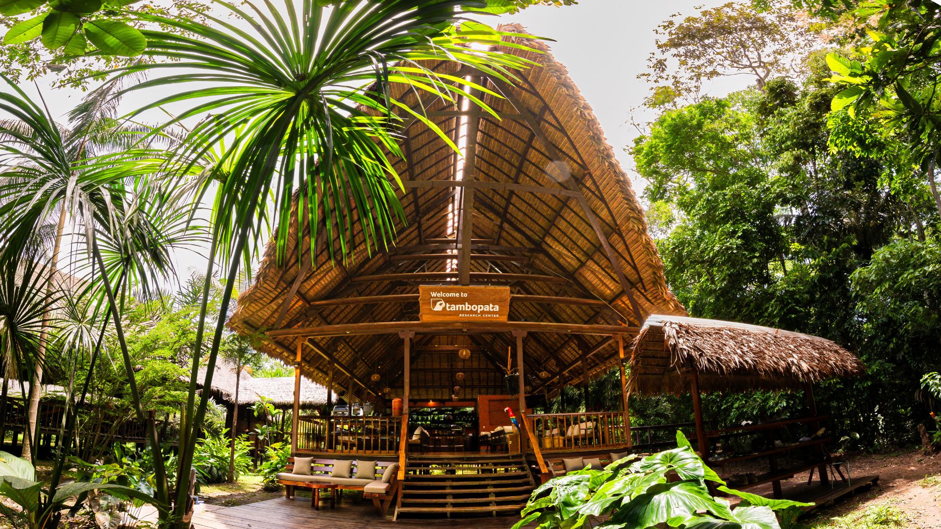 Tambopata Research Center entrance