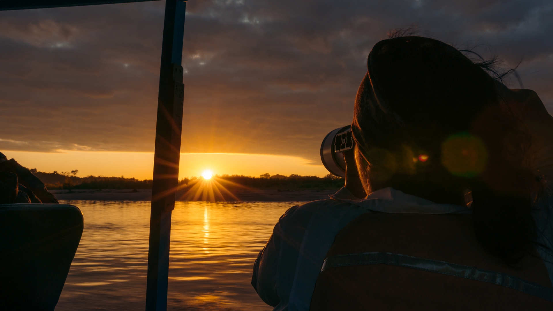 Sunset Cruisse in the Peruvian Amazon